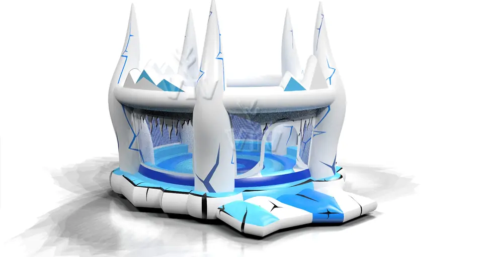 Bounce Gerda - Collection Snow Queen commercial inflatable bounce
