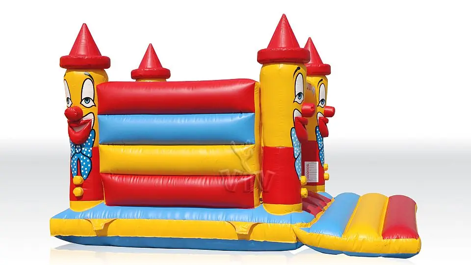 Bounce Happy Clown 4 x 3 m without roof commercial inflatable bounce