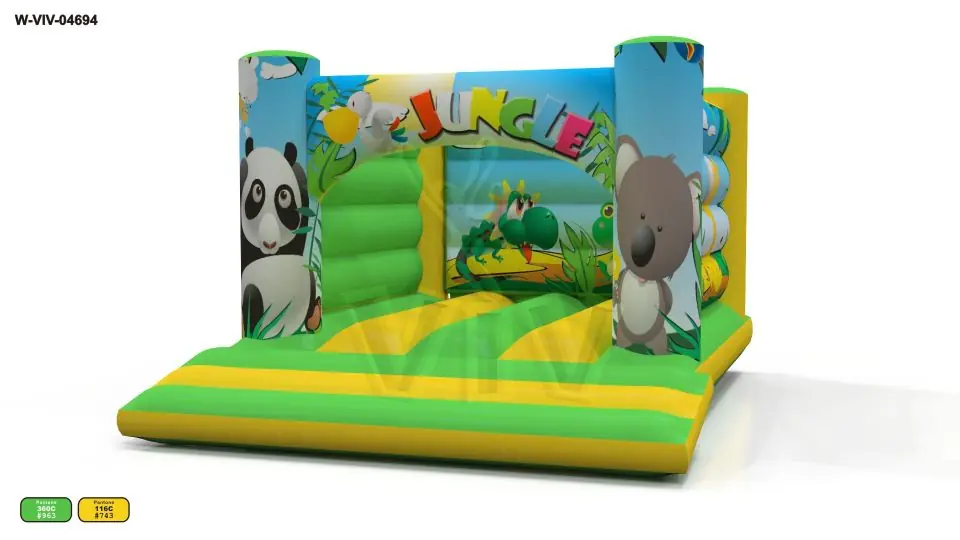 Bounce Jungle (digital) - Micro Collection commercial inflatable bounce