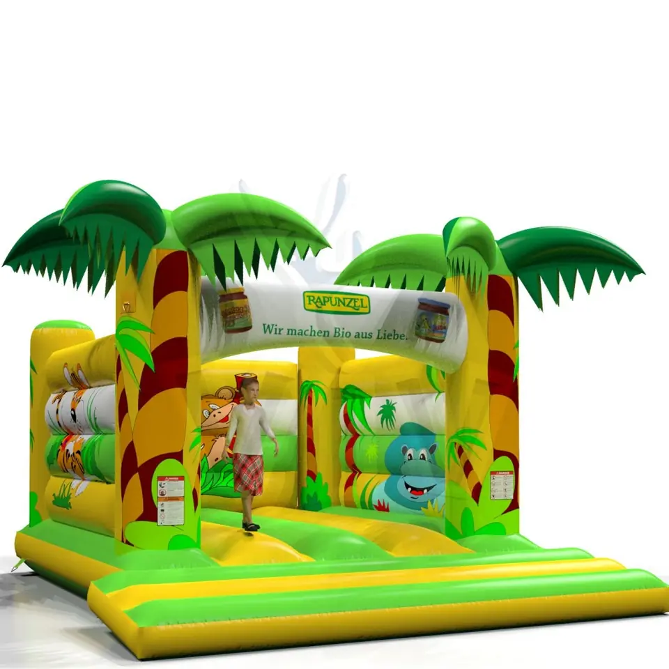Bounce Jungle Rapunzel commercial inflatable bounce