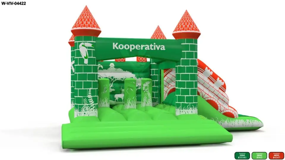 Bounce Kooperativa 5.2 x 4.2 m commercial inflatable bounce