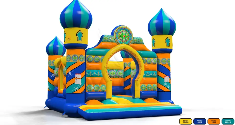 Bounce L Oriental commercial inflatable bounce