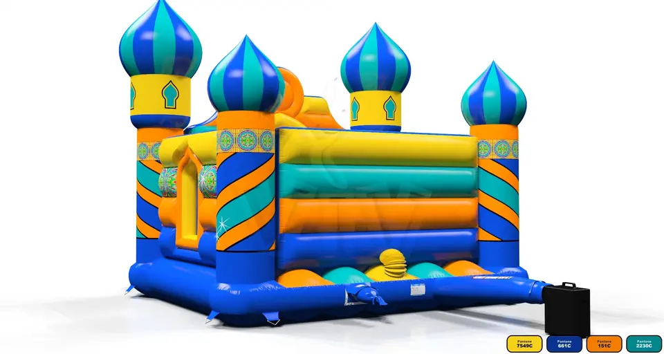 Bounce L Oriental commercial inflatable bounce