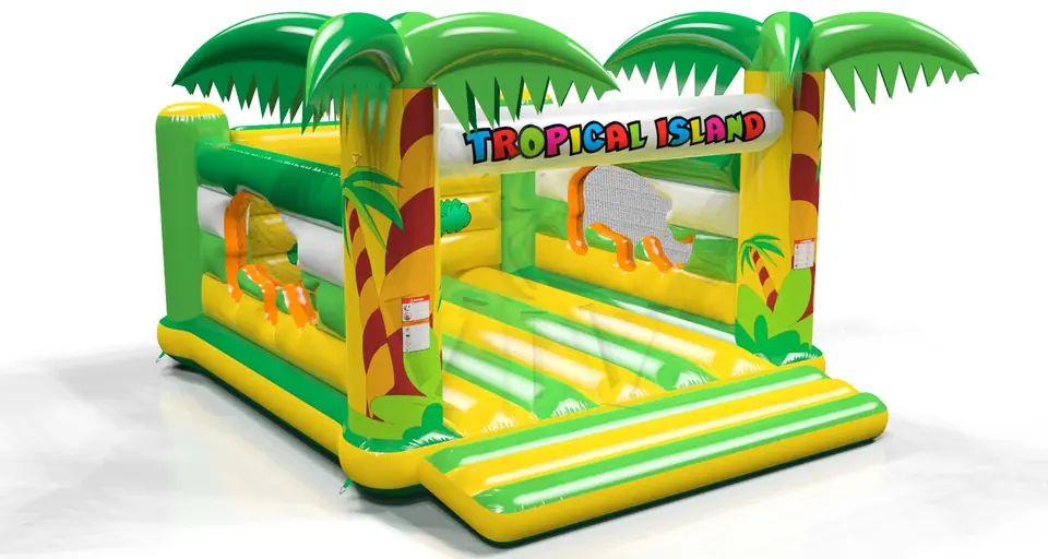 Bounce L Tropical Islands commercial inflatable bounce
