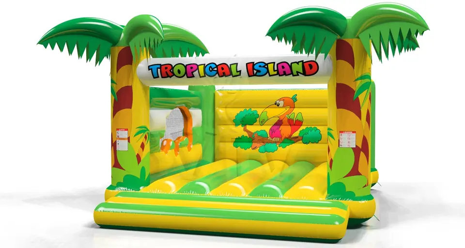 Bounce L Tropical Islands commercial inflatable bounce