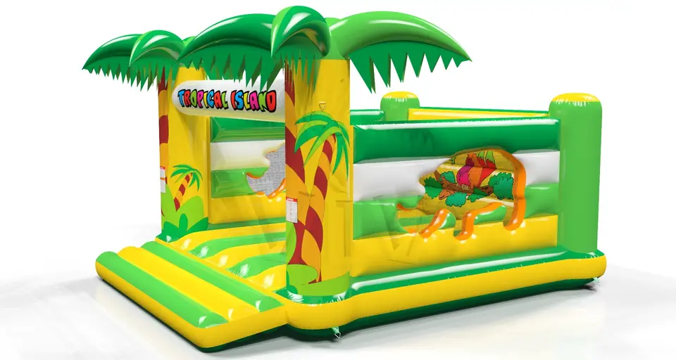 Bounce L Tropical Islands commercial inflatable bounce
