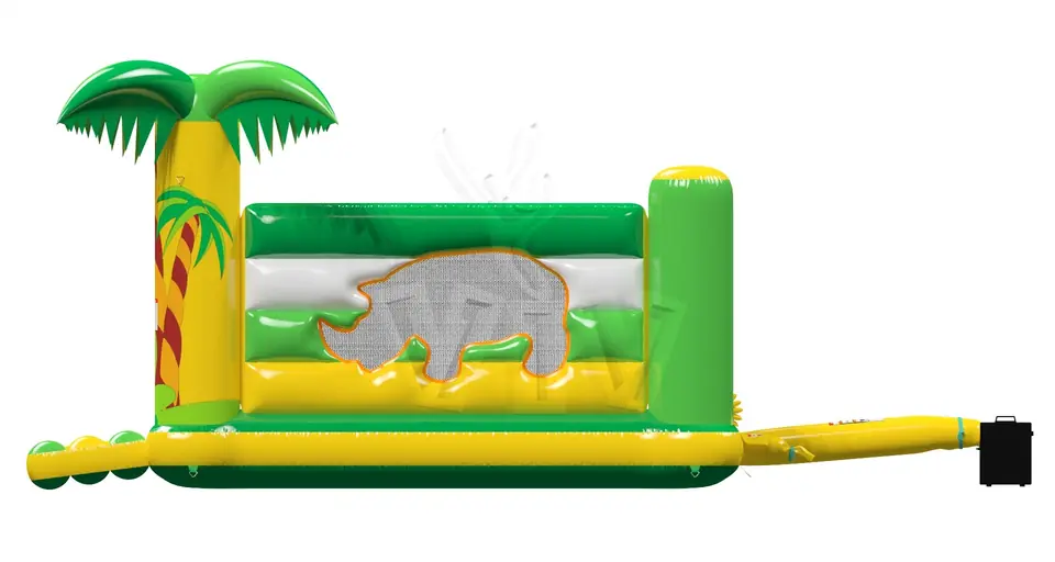 Bounce L Tropical Islands commercial inflatable bounce