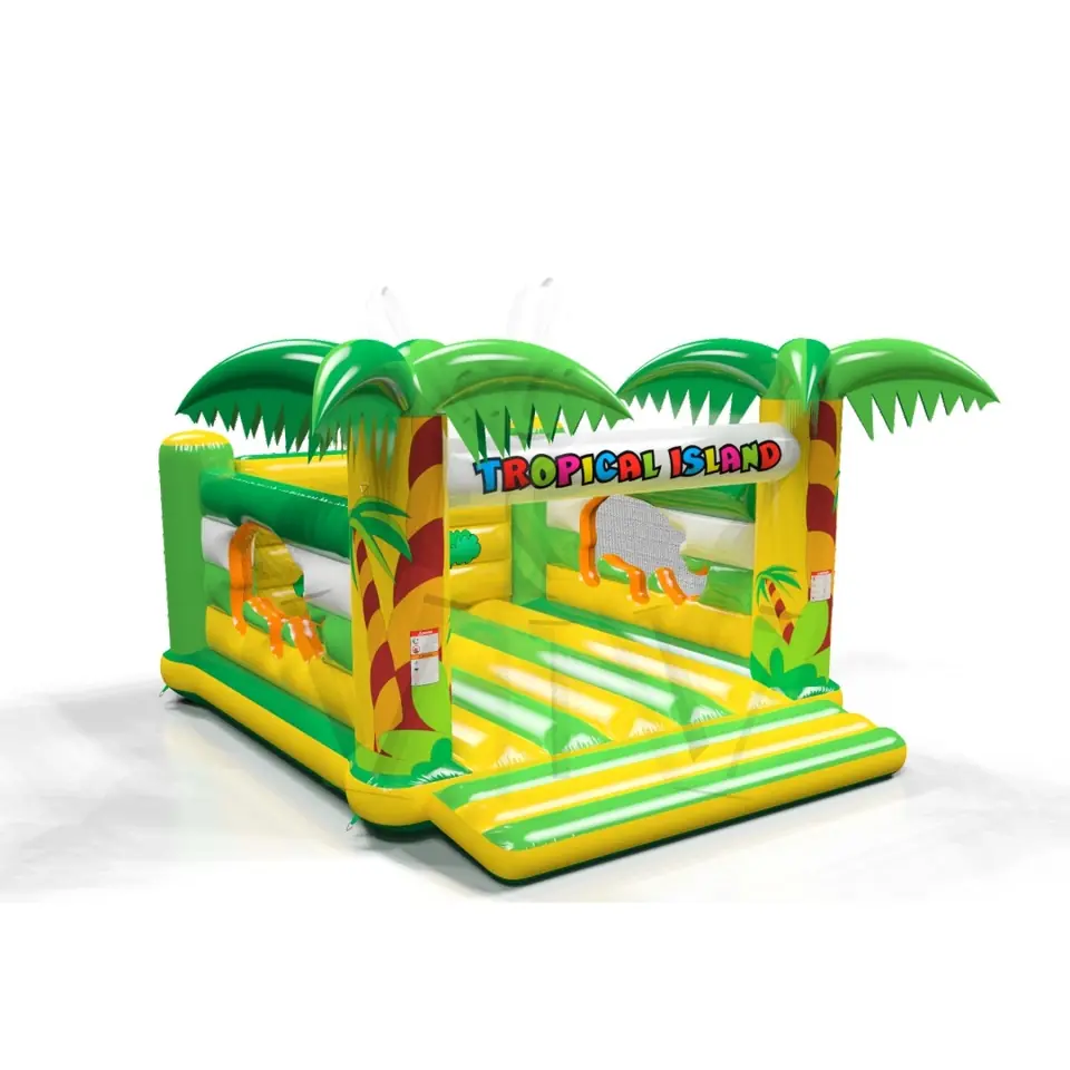 Bounce L Tropical Islands commercial inflatable bounce