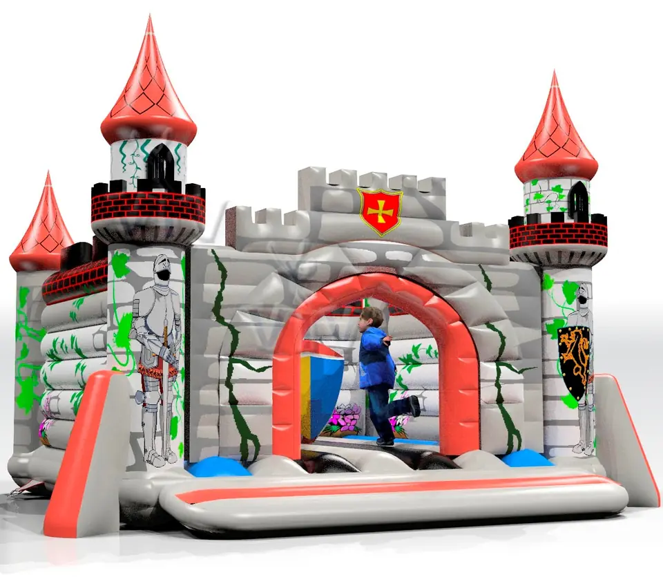 Bounce Lancelot with figure - Knights Collection commercial inflatable bounce
