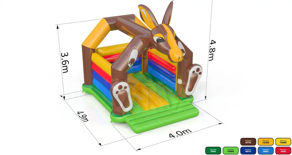 Bounce M Kangaroo commercial inflatable bounce
