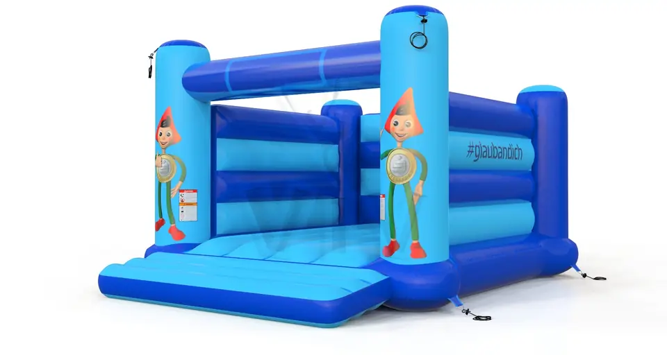 Bounce M Sparkasse commercial inflatable bounce