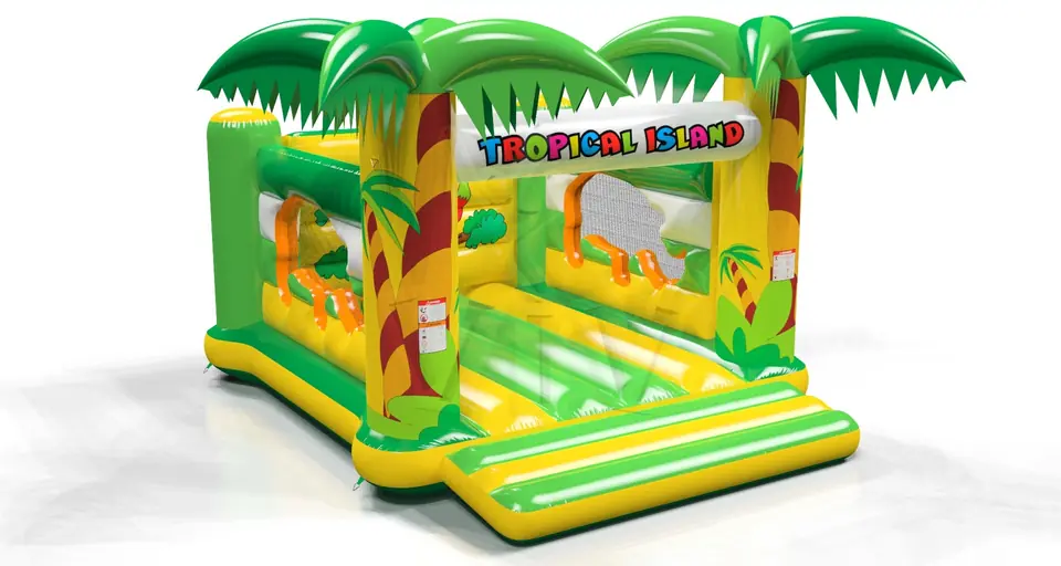 Bounce M Tropical Islands commercial inflatable bounce