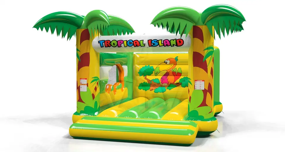 Bounce M Tropical Islands commercial inflatable bounce