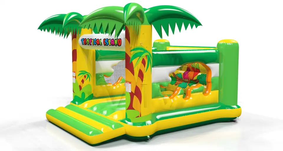 Bounce M Tropical Islands commercial inflatable bounce