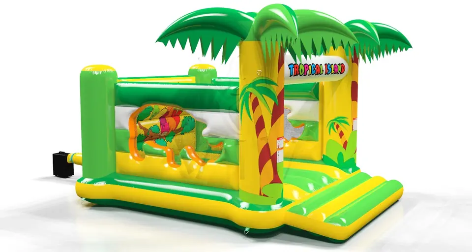 Bounce M Tropical Islands commercial inflatable bounce