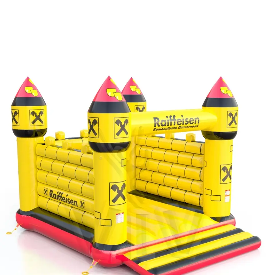 Bounce Merlin XL Raiffeisen commercial inflatable bounce
