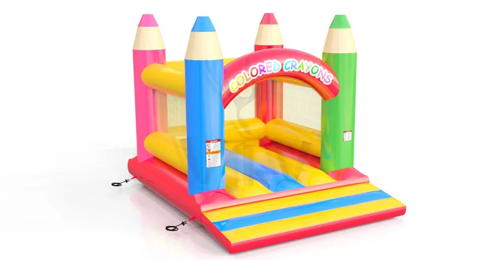 Bounce Micro Crayons - Micro Collection commercial inflatable bounce
