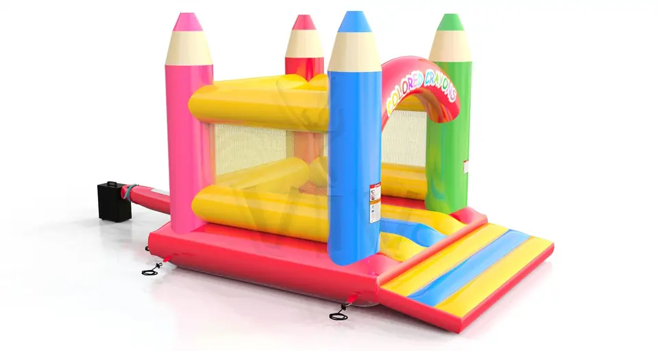 Bounce Micro Crayons - Micro Collection commercial inflatable bounce