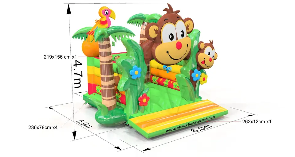Bounce Miki commercial inflatable bounce