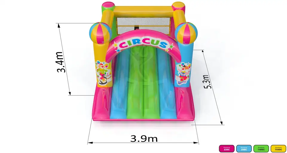 Bounce Mini Circus commercial inflatable bounce