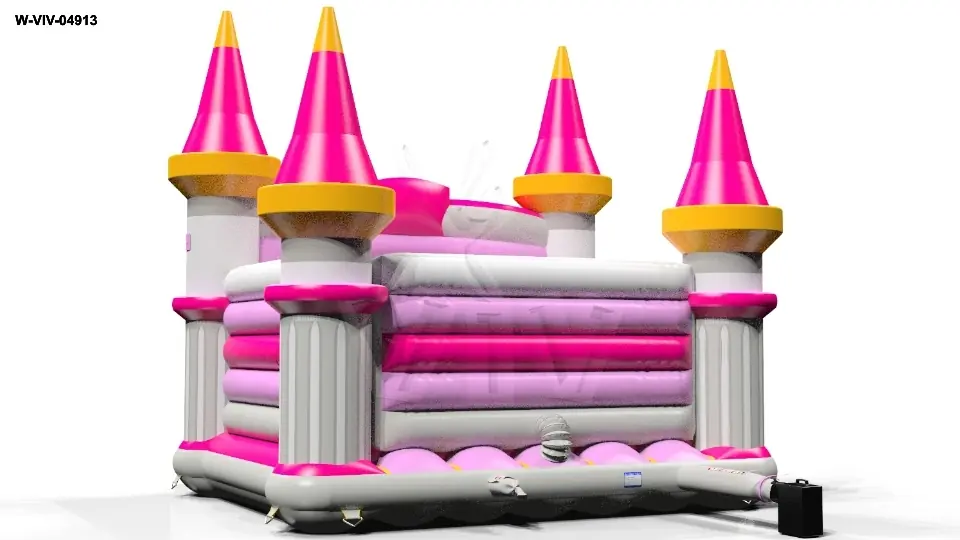 Bounce Palace 6.0 x 6.0 x 6.0 m commercial inflatable bounce