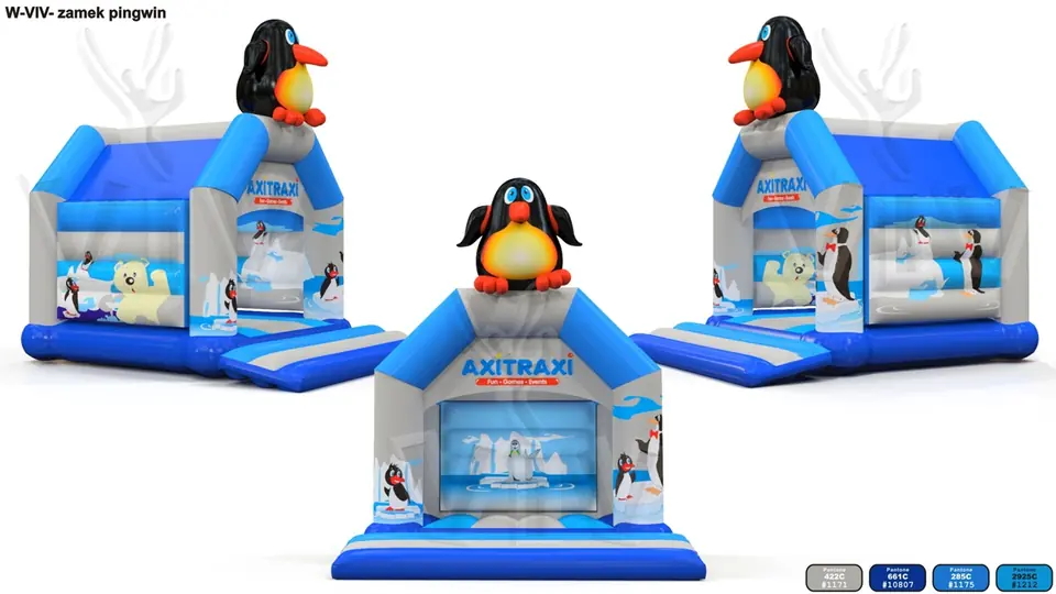 Bounce Penguin commercial inflatable bounce