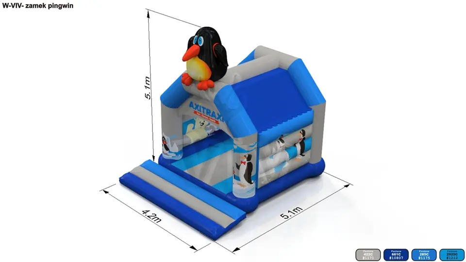 Bounce Penguin commercial inflatable bounce