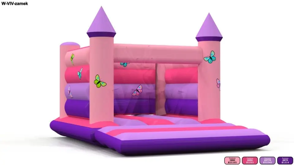 Bounce Pink commercial inflatable bounce