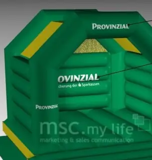 Bounce Provinzial commercial inflatable bounce