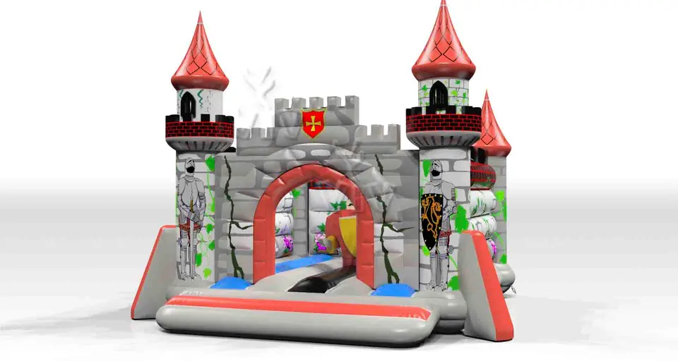 Bounce Roland with figure - Knights Collection commercial inflatable bounce