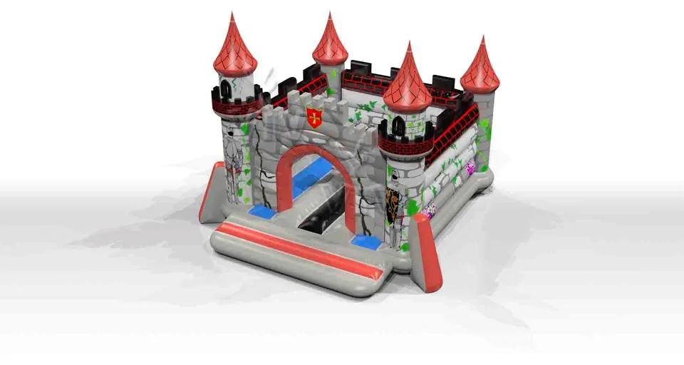 Bounce Roland with figure - Knights Collection commercial inflatable bounce