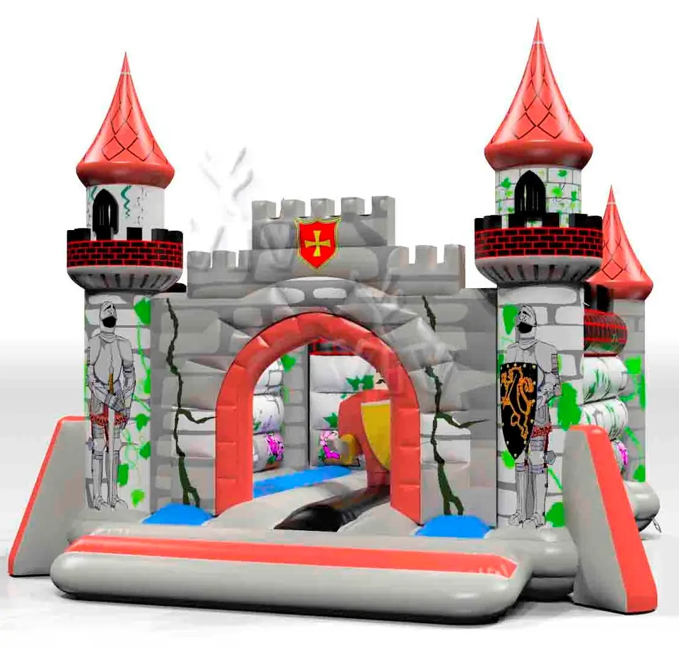 Bounce Roland with figure - Knights Collection commercial inflatable bounce