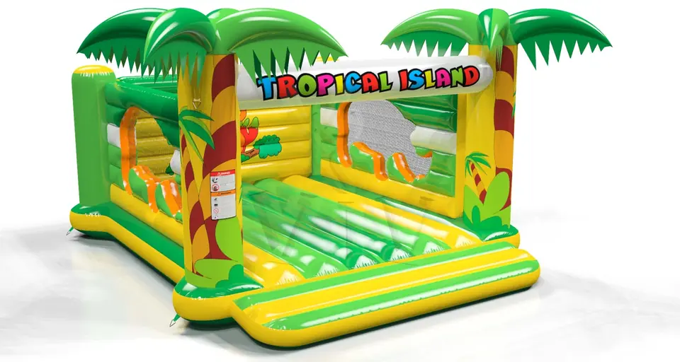 Bounce S Tropical Islands commercial inflatable bounce