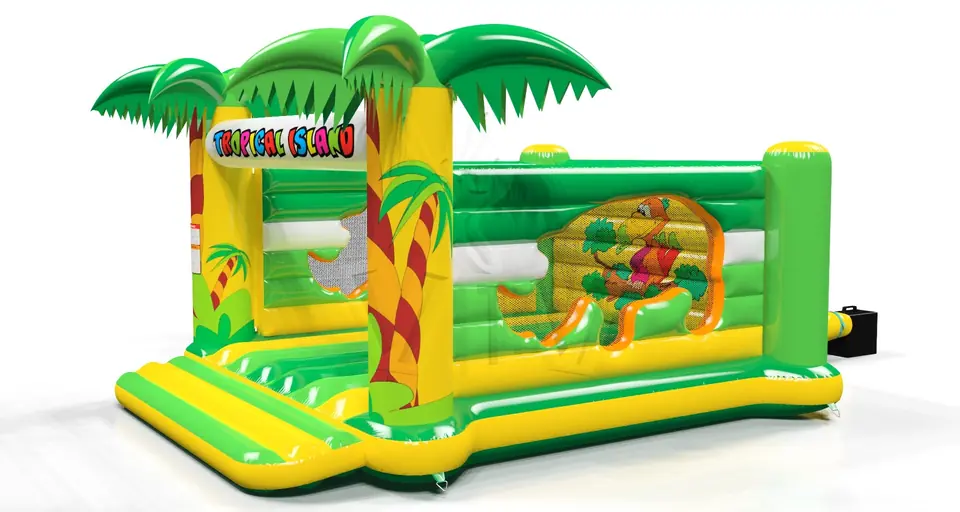 Bounce S Tropical Islands commercial inflatable bounce