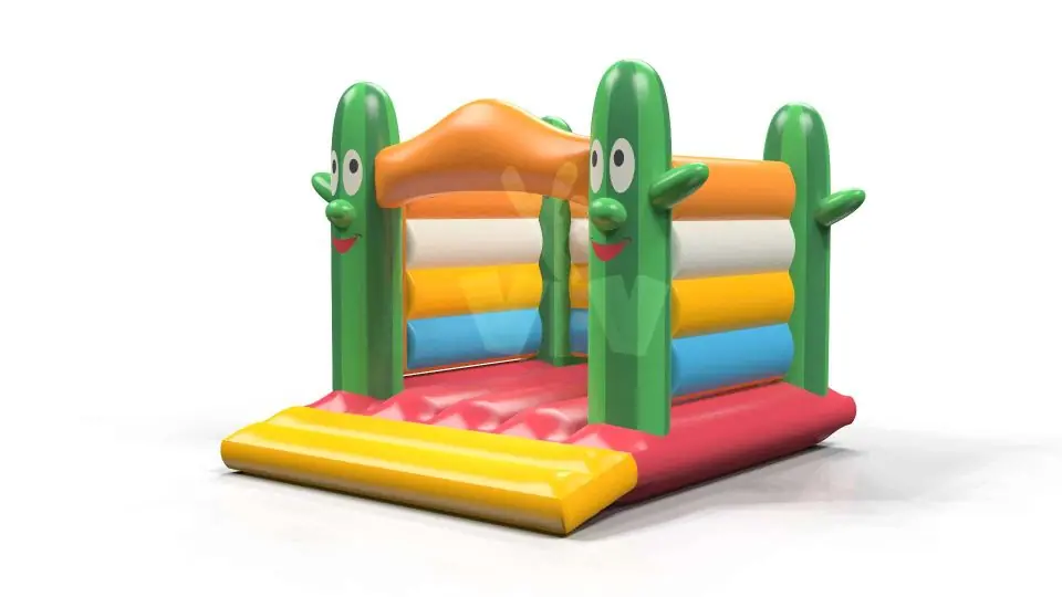 Bounce Saloon Cactus - Micro Collection commercial inflatable bounce