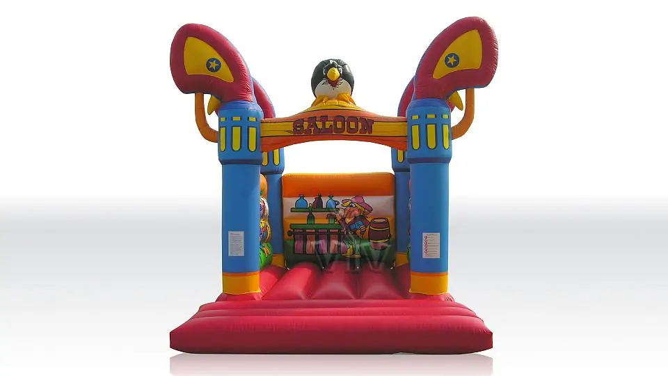 Bounce Saloon without roof commercial inflatable bounce