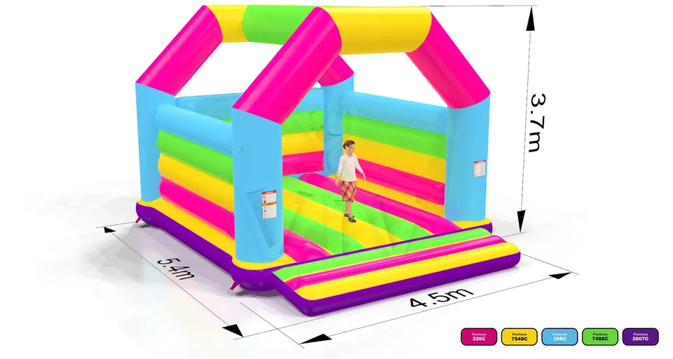 Bounce Startup L (with roof frame) commercial inflatable bounce