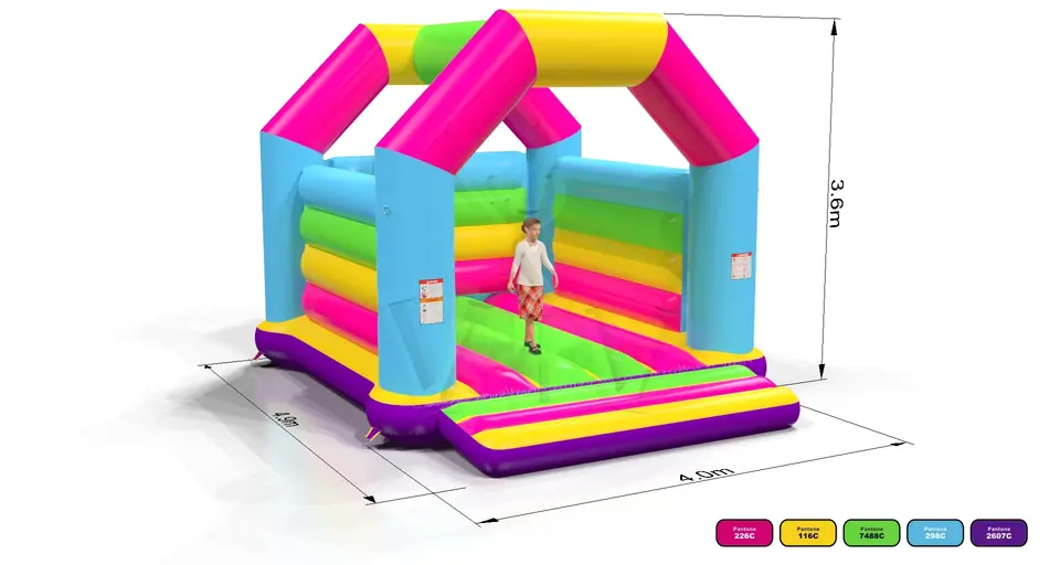 Bounce Startup M (with roof frame) commercial inflatable bounce