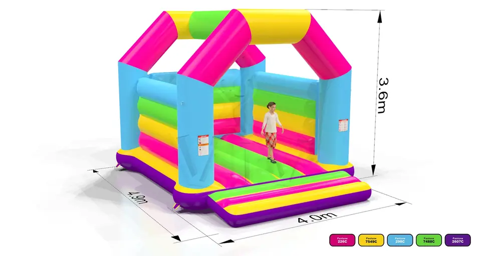 Bounce Startup M (with roof frame) commercial inflatable bounce