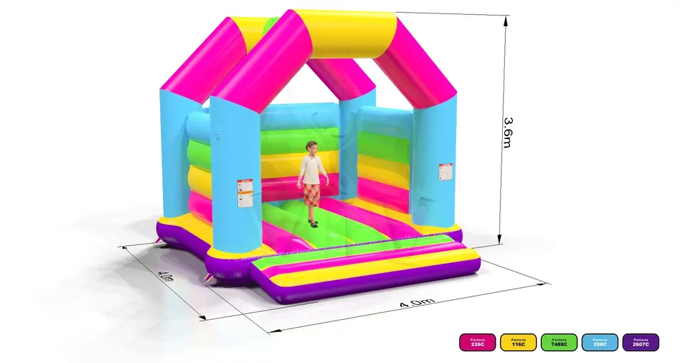 Bounce Startup M2 (with roof frame) commercial inflatable bounce