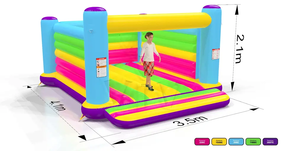 Bounce Startup S (no roof, full walls) commercial inflatable bounce