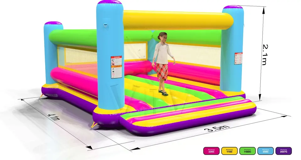 Bounce Startup S (no roof, net walls) commercial inflatable bounce