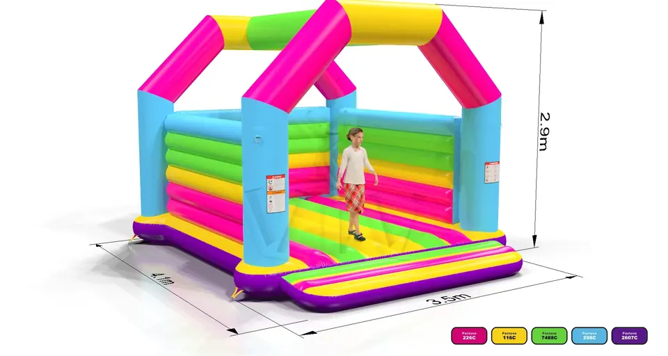 Bounce Startup S (with roof frame) commercial inflatable bounce