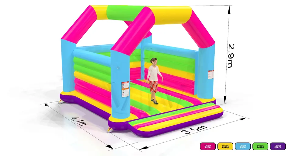 Bounce Startup S (with roof frame) commercial inflatable bounce