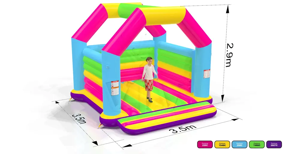 Bounce Startup S2 (with roof frame) commercial inflatable bounce