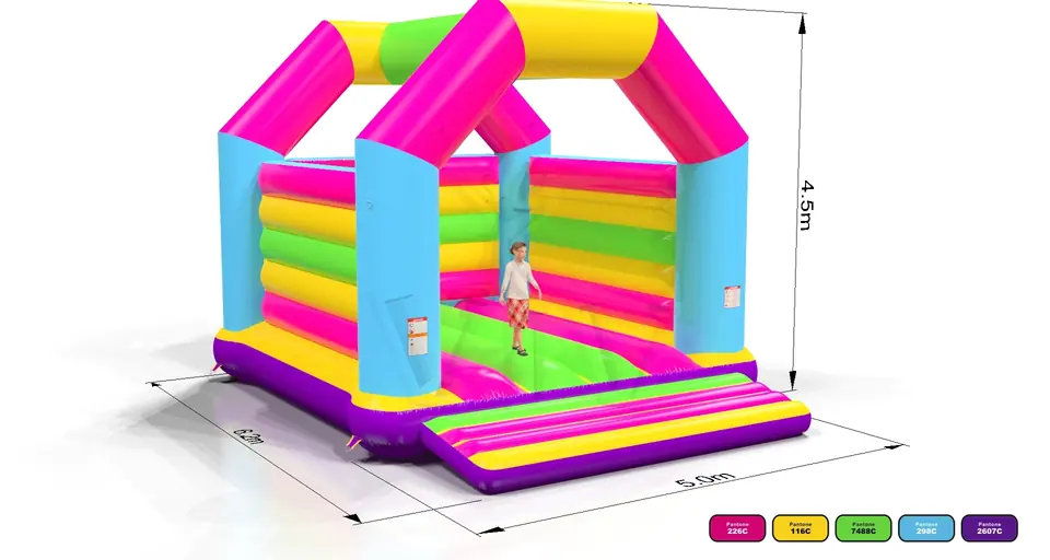 Bounce Startup XL (with roof frame) commercial inflatable bounce