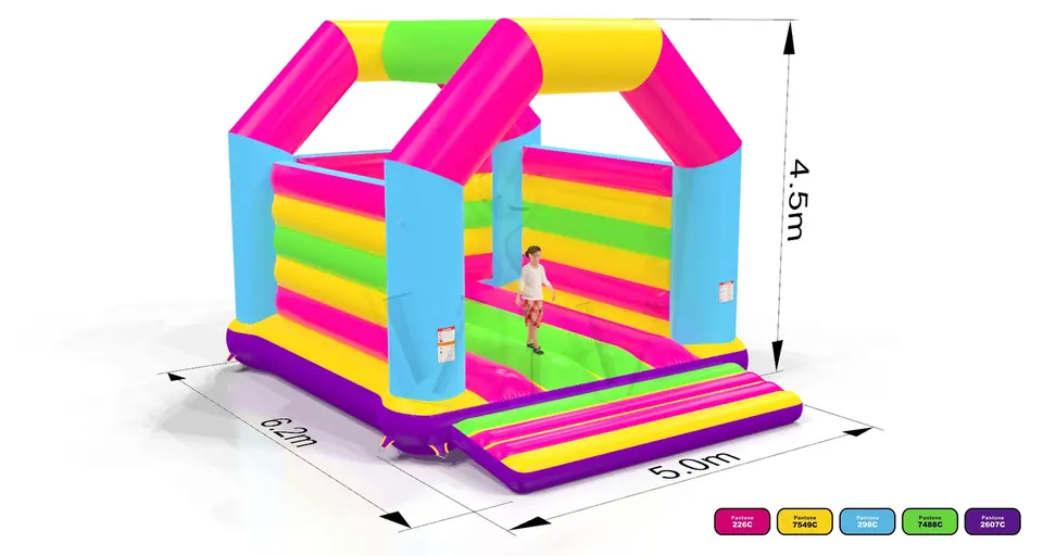 Bounce Startup XL (with roof frame) commercial inflatable bounce