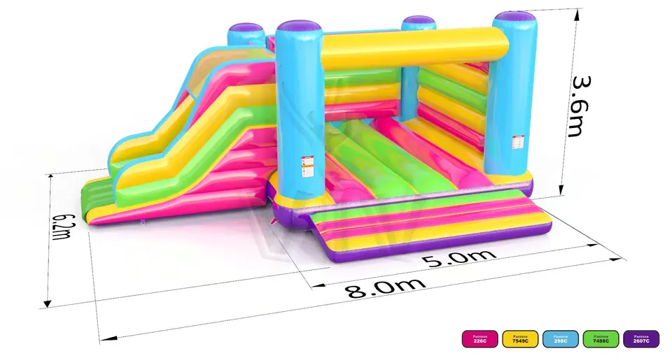 Bounce Startup XL with slide commercial inflatable bounce