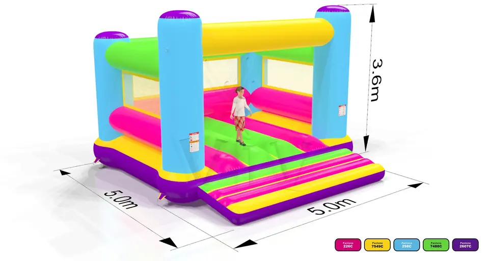 Bounce Startup XL2 (no roof, net walls) commercial inflatable bounce