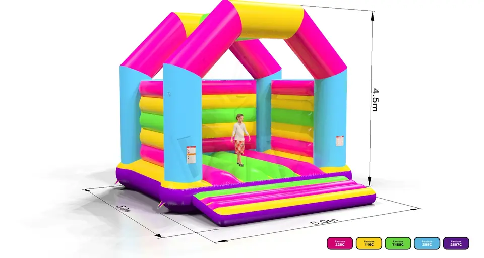 Bounce Startup XL2 (with roof frame) commercial inflatable bounce